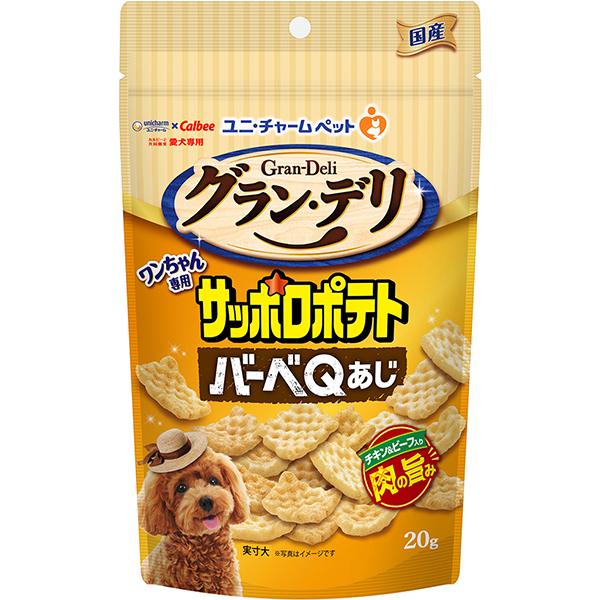 グラン・デリ ワンちゃん専用サッポロポテト バーベQあじ チキン＆ビーフ入り 20g