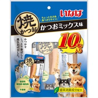いなば 焼かつお かつおミックス味 犬用 10本入り