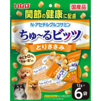 いなば ちゅ～るビッツ 関節の健康に配慮 とりささみ 12g×6袋 ［ちゅーる］