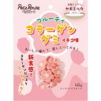 フルーティコラーゲングミ イチゴ味 40g