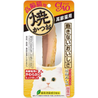 チャオ 焼かつお 高齢猫用 本格だし味 1本