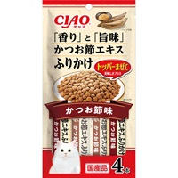 チャオ トッパーまぜて かつお節エキスふりかけ かつお節味 3g×4本