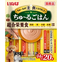 いなば ちゅ～るごはん とりささみ・チーズバラエティ 14g×20本 ［ちゅーる］