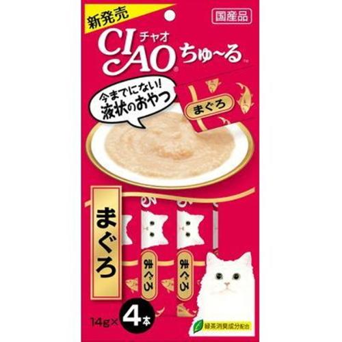 チャオ ちゅ～る まぐろ 4本入り（14g×4コ） [ちゅーる]