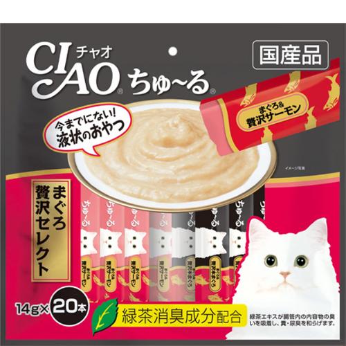 チャオ ちゅ～る まぐろ 贅沢セレクト 14g×20本［ちゅーる］