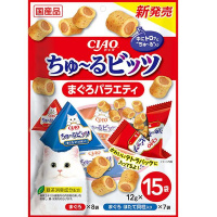 チャオ ちゅ～るビッツ まぐろバラエティ 12g×15袋  ［ちゅーる］