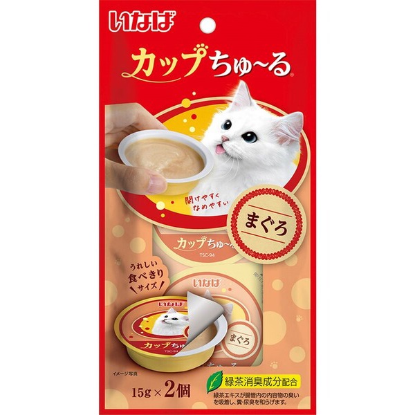 いなば カップちゅ～る まぐろ 15g×2コ［ちゅーる］