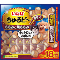 いなば ちゅるビ～ ささみと焼ささみ 軟骨入り 関節の健康配慮 10g×18袋
