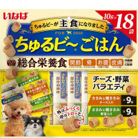 いなば ちゅるビ～ごはん チーズ・野菜バラエティ 10g×18袋
