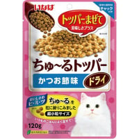 いなば トッパーまぜて ちゅ～るトッパー ドライ かつお節味 120g ［ちゅーる］