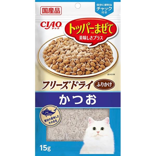 チャオ トッパーまぜて フリーズドライふりかけ かつお 15g