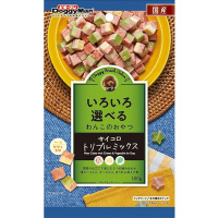 ドギースナックバリュー サイコロトリプルミックス 100g
