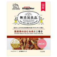 無添加良品 国産鶏の白むね肉ミニ巻き 18本