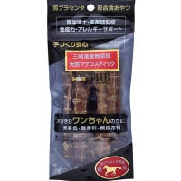 三崎港産無添加 馬プラセンタ配合 天然マグロスティック 犬用 40g