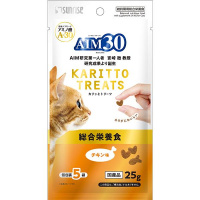 AIM30 カリッとトリーツ チキン味 総合栄養食 5g×5袋