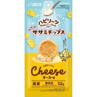 ハピリーツ パリッとササミチップス笑顔あふれるチーズ味 32g