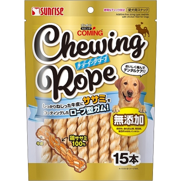 ゴン太のカミング チューイングロープ 15本