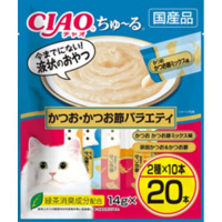 チャオ ちゅ～る かつお・かつお節バラエティ 14g×20本 ［ちゅーる］