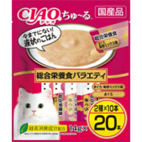 チャオ ちゅ～る 総合栄養食バラエティ 14g×20本 ［ちゅーる］
