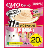 チャオ ちゅ～る 11歳からのまぐろ・かつお 14g×20本 ［ちゅーる］