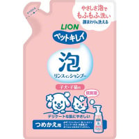 ペットキレイ 泡リンスインシャンプー 子犬・子猫用 つめかえ用 180ml