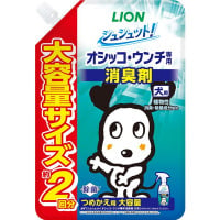 シュシュット！オシッコ・ウンチ専用 消臭剤 犬用 つめかえ用 大容量 480ml