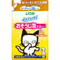 シュシュット！おそうじ泡スプレー 猫用 つめかえ用 240ml