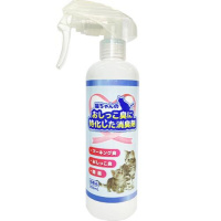 【あす宅】笑顔逸品 猫ちゃんのおしっこ臭に特化した消臭剤 本体 300ml