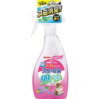 ハッピークリーン 猫トイレのニオイ 消臭＆除菌 500ml