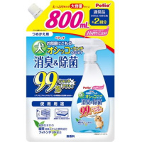 ハッピークリーン 犬オシッコ・ウンチのニオイ消臭＆除菌 詰替え  800ml