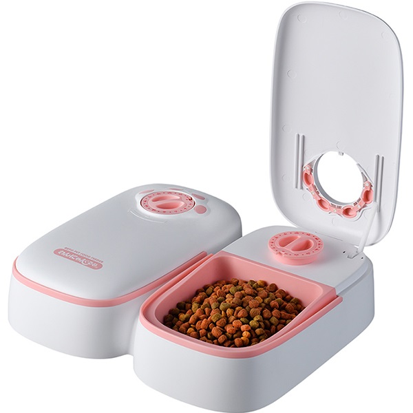 ペット自動給餌器 わんにゃんぐるめ CD-300 ピンク