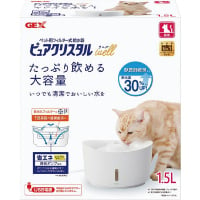 ピュアクリスタル ウェル 猫用 ホワイト 1.5L