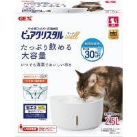 ピュアクリスタル ウェル 猫用 ホワイト 2.5L