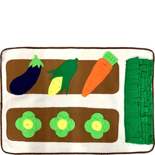 探犬マット 野菜畑