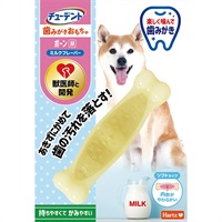 チューデント 歯みがきおもちゃ ボーン ソフトタイプ M ミルクフレーバー