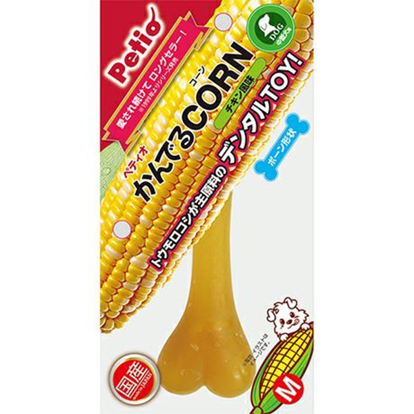かんでるCORN チキン風味 M 中型犬用