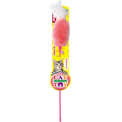 CAT TOY 猫用じゃらし モコモコフェザー