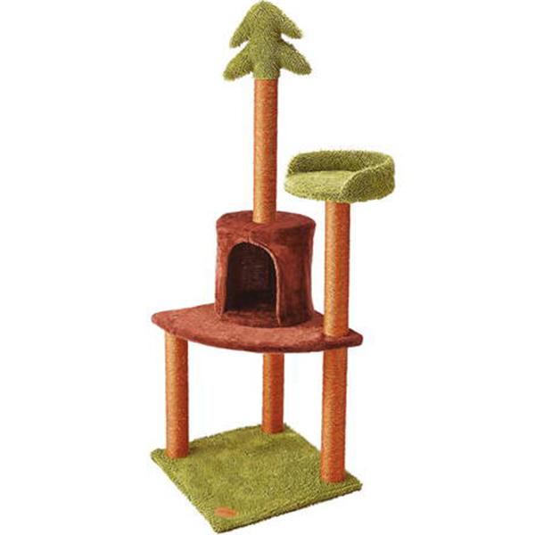 しまねこ☆いきなり購入NG☆ ねこまど グリーンテラスハイタワー | コジマ通信販売オンライン
