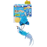 じゃれ猫 天井ぶらぶら猫じゃらし とりさん