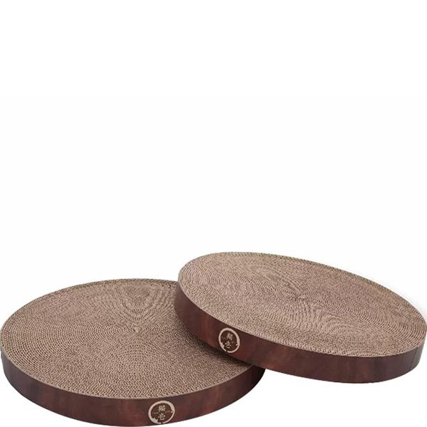 バリバリボウル 交換用つめとぎ 2個パック ダークブラウン