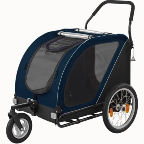 【正規品】エアバギー ～キューブ ネストバイク ミッドナイトブルー ［Air Buggy for Dog～NEST BIKE］