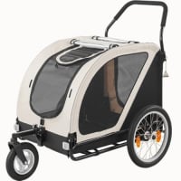 【正規品】エアバギー ～キューブ ネストバイク ミルキーホワイト ［Air Buggy for Dog～NEST BIKE］