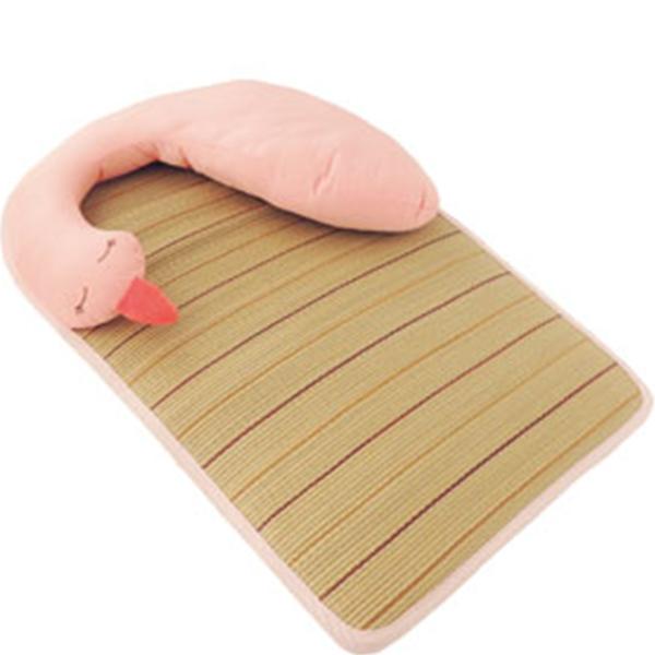 ひんやりまくらソファーベッド ふらみんごピンク