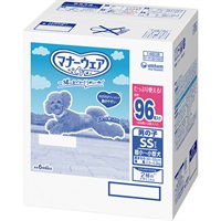 【なくなり次第終了】【あす宅】マナーウェア 男の子用 超小～小型犬用 SSサイズ トラッドテイスト 96枚（48枚×2袋入り）