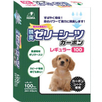 【あす宅】脱臭ゼリーシーツ カーボン レギュラー 100枚