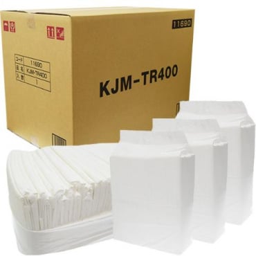 【あす宅】【送料無料】徳用 国産 厚型ペットシーツ レギュラー KJM-TR400 400枚（100枚×4袋）