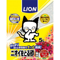 【あす宅】ニオイをとる砂 アニバーサリーローズ 5L