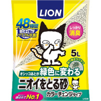 ニオイをとる砂 カラーチェンジタイプ 5L