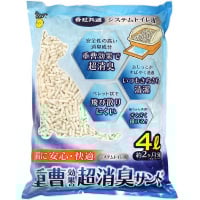 重曹効果の超消臭サンド 4L