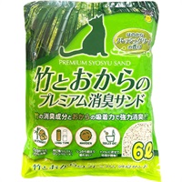 竹とおからのプレミアム消臭サンド 6L